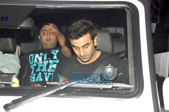 anil kapoor ranbir kapoor snapped at aamir khans house 3