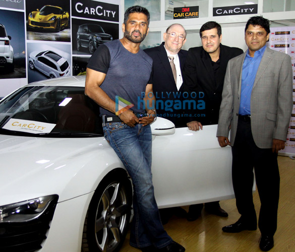 suniel shetty at the launch of carcity 2