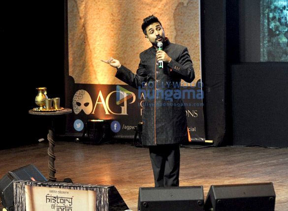 vir das photo shoot for ashvin gidwanis history of india 2