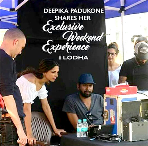check out deepika padukone shoots for the ad of a real estate group 5