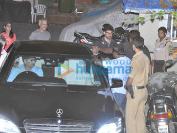 Aamir Khan snapped with mother in Bandra