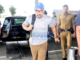Aamir Khan departs for final shoot of ‘Dangal’ in Punjab