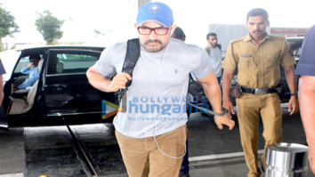 Aamir Khan departs for final shoot of ‘Dangal’ in Punjab