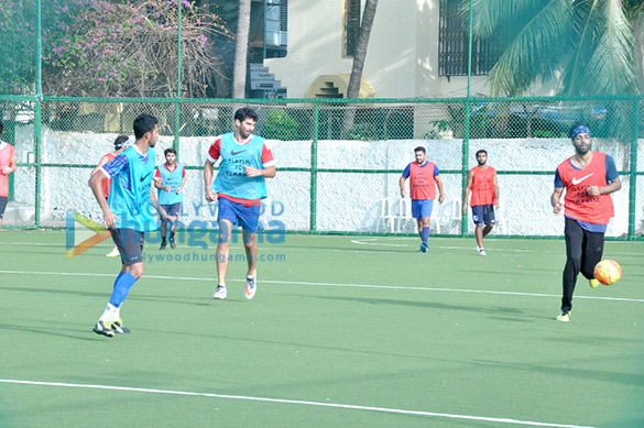 aditya roy kapur at football practise 2