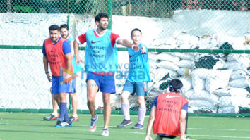 Aditya Roy Kapur snapped at football practise