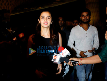 Alia Bhatt leaves for London on holiday
