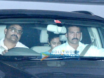 Alia Bhatt snapped after a meeting at Karan Johar's office