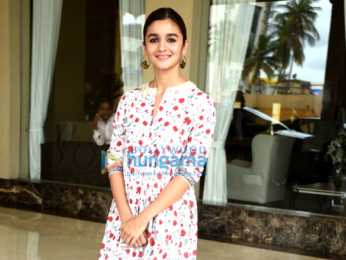 Alia Bhatt snapped post media interactions at JW Marriott