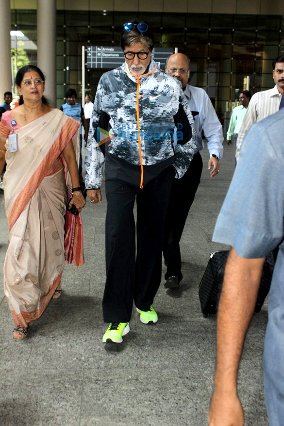 Amitabh Bachchan, Zinedine Zidane & others snapped at the international airport