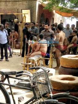 On The Sets Of The Movie Dangal