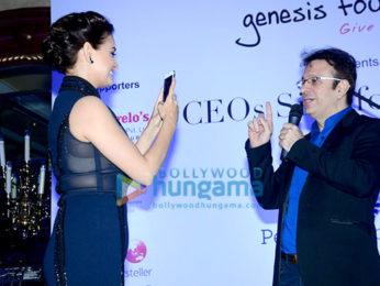 Dia Mirza & Tisca Chopra at Genesis Foundation's fund raising event