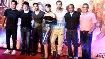 Rohit Dhawan, Sajid Nadiadwala, Varun Dhawan, Jacqueline Fernandez, John Abraham, Akshaye Khanna