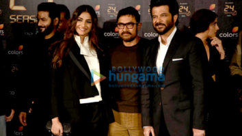 Aamir Khan, Anil Kapoor, Sonam Kapoor at the press conference of TV serial 24 season 2