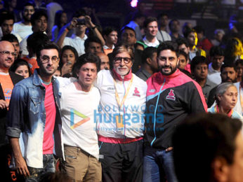 Shah Rukh Khan, Ranbir Kapoor and Virat Kohli grace the opening ceremony of Pro Kabaddi League along with Amitabh Bachchan and Abhishek Bachchan