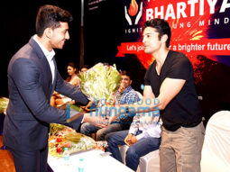 Rajeev Khandelwal, Neha Sharma & Avani Modi at the launch of  ‘Young Bhartiya’