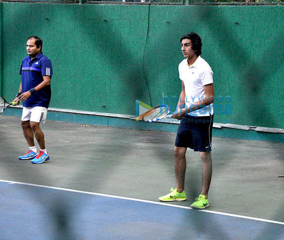 saif snapped playing tennis ibrahim sara 14