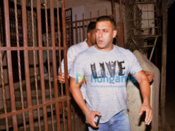 Salman Khan snapped post dubbing for ‘Sultan’ in Bandra