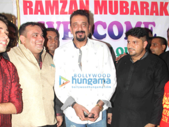 Sanjay Dutt graces an Iftaar party in Bandra