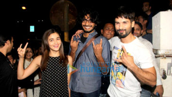 Shahid Kapoor & Alia Bhatt promote ‘Udta Punjab’ at PVR Juhu