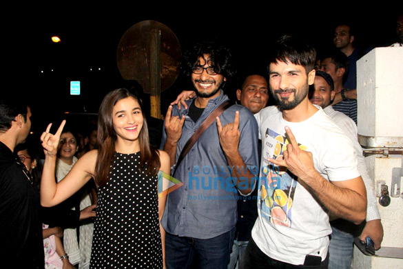Shahid Kapoor & Alia Bhatt promote ‘Udta Punjab’ at PVR Juhu Shahid Kapoor & Alia Bhatt promote ‘Udta Punjab’ at PVR Juhu