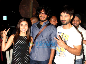 Shahid Kapoor & Alia Bhatt promote 'Udta Punjab' at PVR Juhu