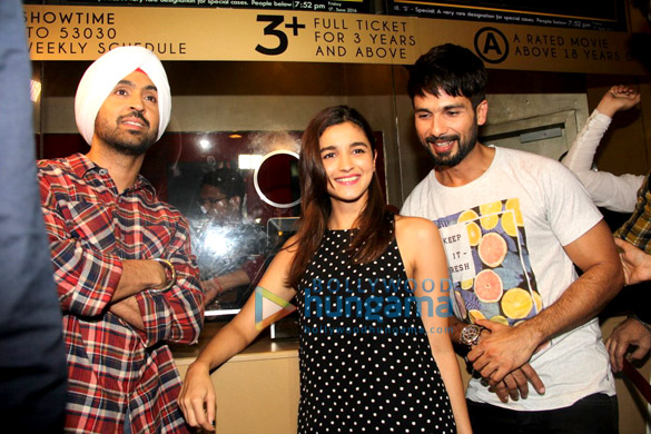 shahid alia promote udta punjab 8