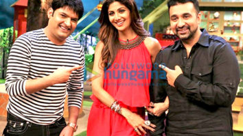 Shilpa Shetty gets a pleasant surprise from her husband on the sets of The Kapil Sharma Show