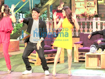 Shilpa Shetty gets a pleasant surprise from her husband on the sets of The Kapil Sharma Show