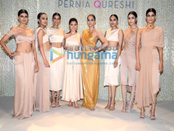 Sonam Kapoor walks the ramp for Pernia Qureshi's fashion show on her birthday