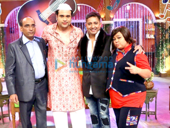 Sukhwinder Singh & Faaiz Anwar promote their film 'Love Ke Funday' on Colors Show Comedy Nights Live
