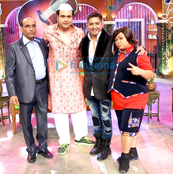 Sukhwinder Singh & Faaiz Anwar promote their film ‘Love Ke Funday’ on Colors Show Comedy Nights Live