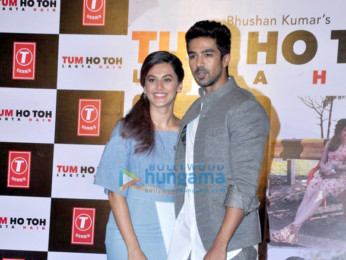 Taapsee Pannu & Saqib Saleem at the launch of single 'Tum Ho Toh'