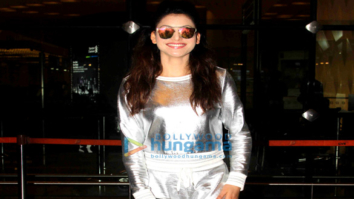 Urvashi Rautela spotted at the Chhatrapati Shivaji International Airport