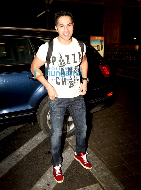 Varun Dhawan departs for Bangkok