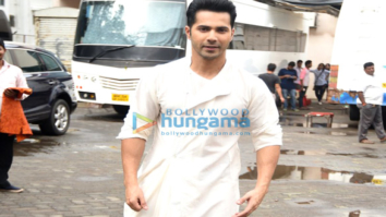 Varun Dhawan spotted at Mehboob Studio