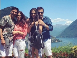 Akshay Kumar holidays with Twinkle Khanna and children in Italy and Switzerland