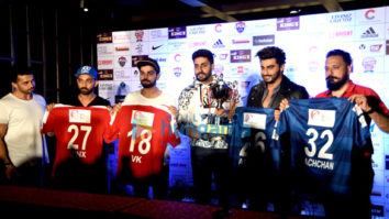 Virat Kohli, Abhishek Bachchan, Arjun Kapoor & Ajinkya Rahane unveil the jersey of All Stars and All Hearts Football Clubs