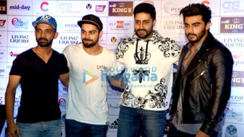 Ajinkya Rahane, Virat Kohli, Abhishek Bachchan, Arjun Kapoor