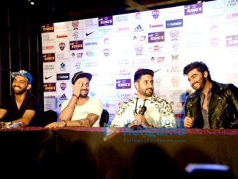 Ajinkya Rahane, Virat Kohli, Abhishek Bachchan, Arjun Kapoor