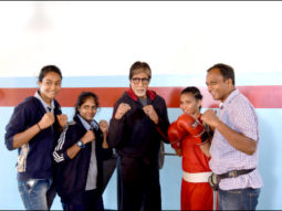 Check out: Amitabh Bachchan shoots with real-life boxers for an upcoming project
