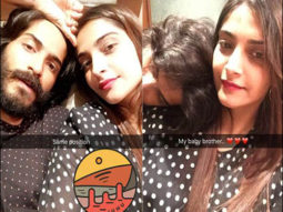 Sonam Kapoor posts picture with her little brother Harshvardhan