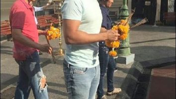 Varun Dhawan shows his religious side in Bangkok