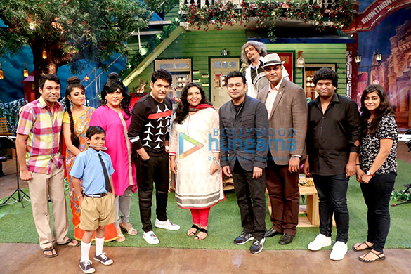 A R Rahman snapped on sets of The Kapil Sharma show A R Rahman snapped on sets of The Kapil Sharma show