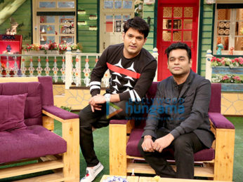 A R Rahman snapped on sets of The Kapil Sharma show