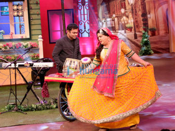 A R Rahman snapped on sets of The Kapil Sharma show