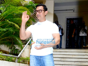 Aamir Khan, Imran Khan & Family snapped on occasion of Eid