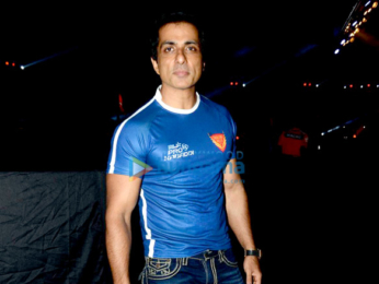 Abhishek Bachchan & Sonu Sood attend Pro Kabaddi League match