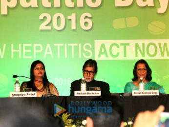 Amitabh Bachchan graces the WHO event on World Hepatitis Day