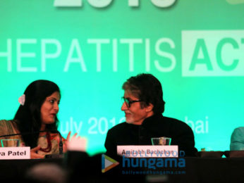 Amitabh Bachchan graces the WHO event on World Hepatitis Day