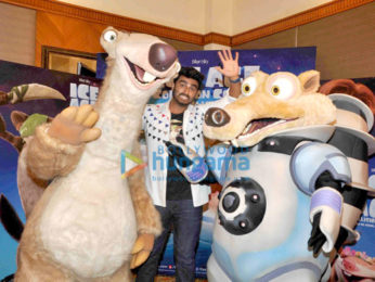 Arjun Kapoor promotes 'Ice Age: Collision Course'